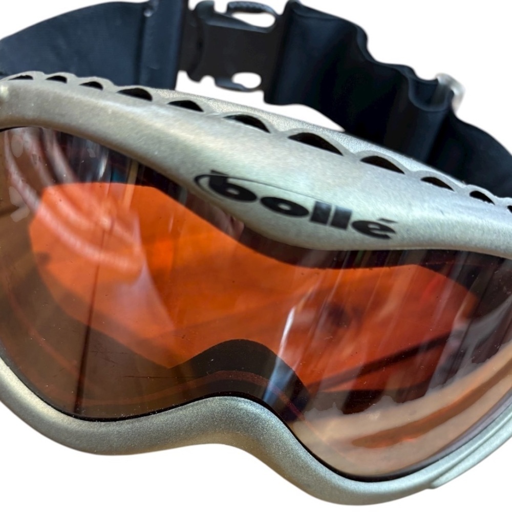 Bollé Equalizer Krait Silver and Orange Men’s Ski Snowboard Goggles